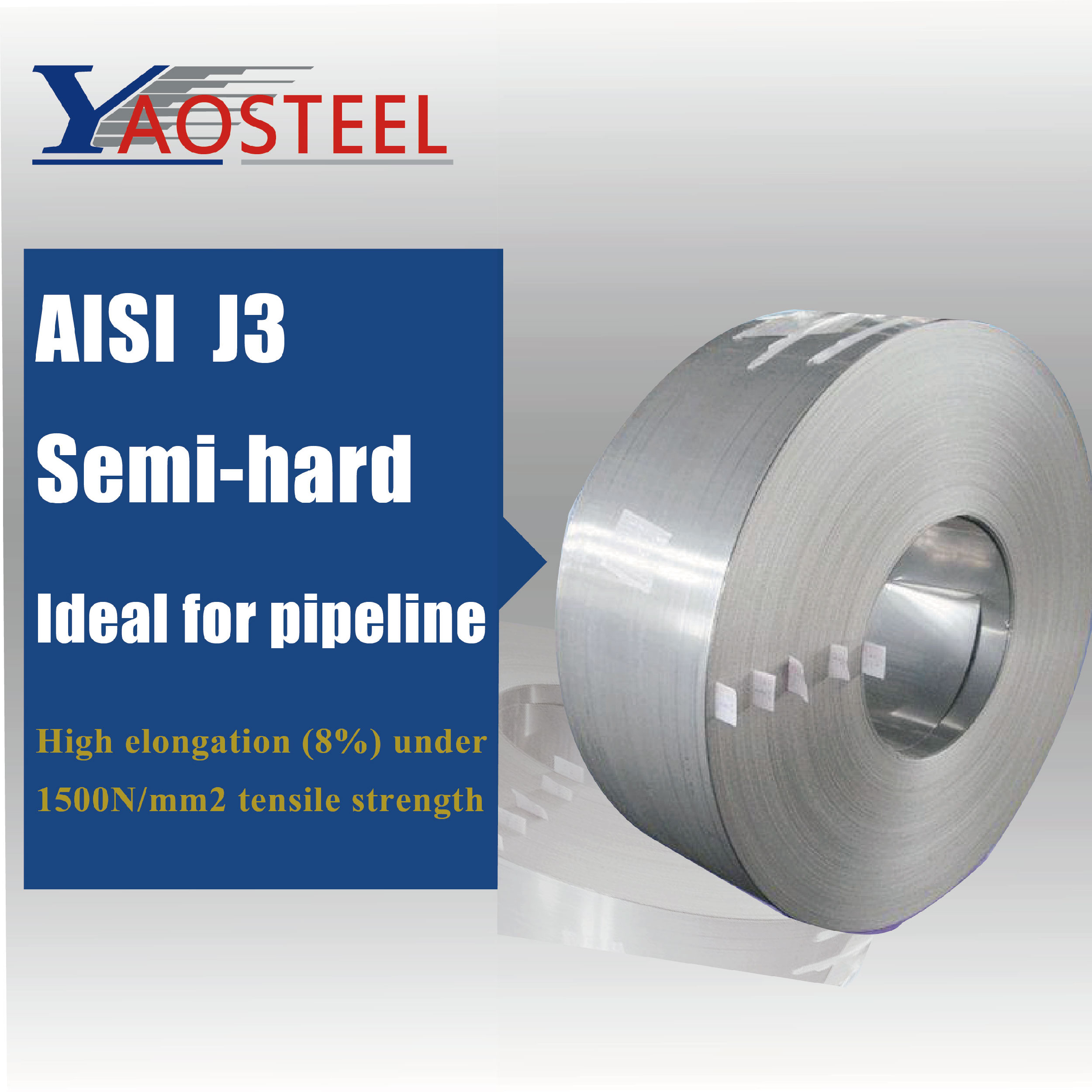 J3 stainless steel coil