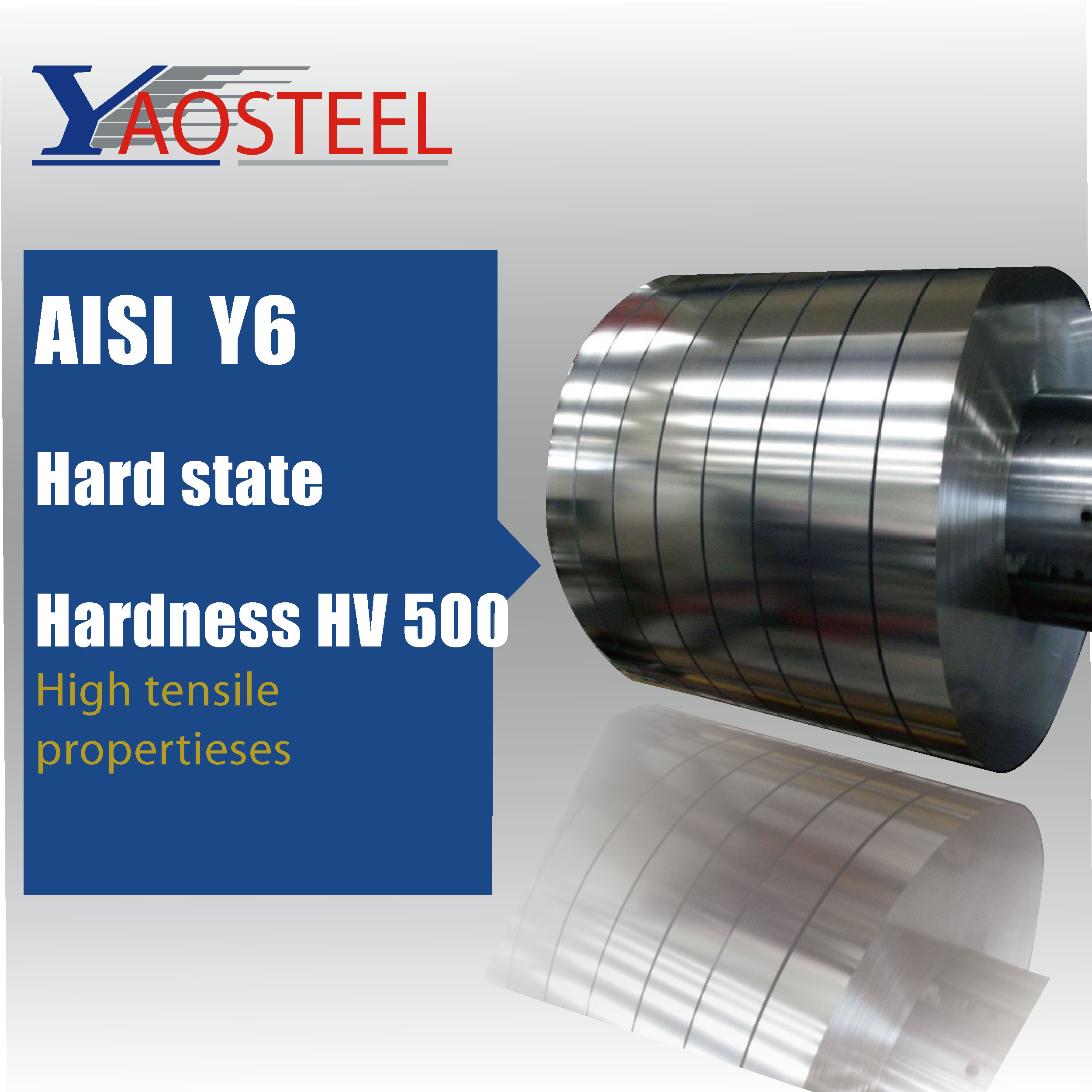 Y6 stainless steel coil